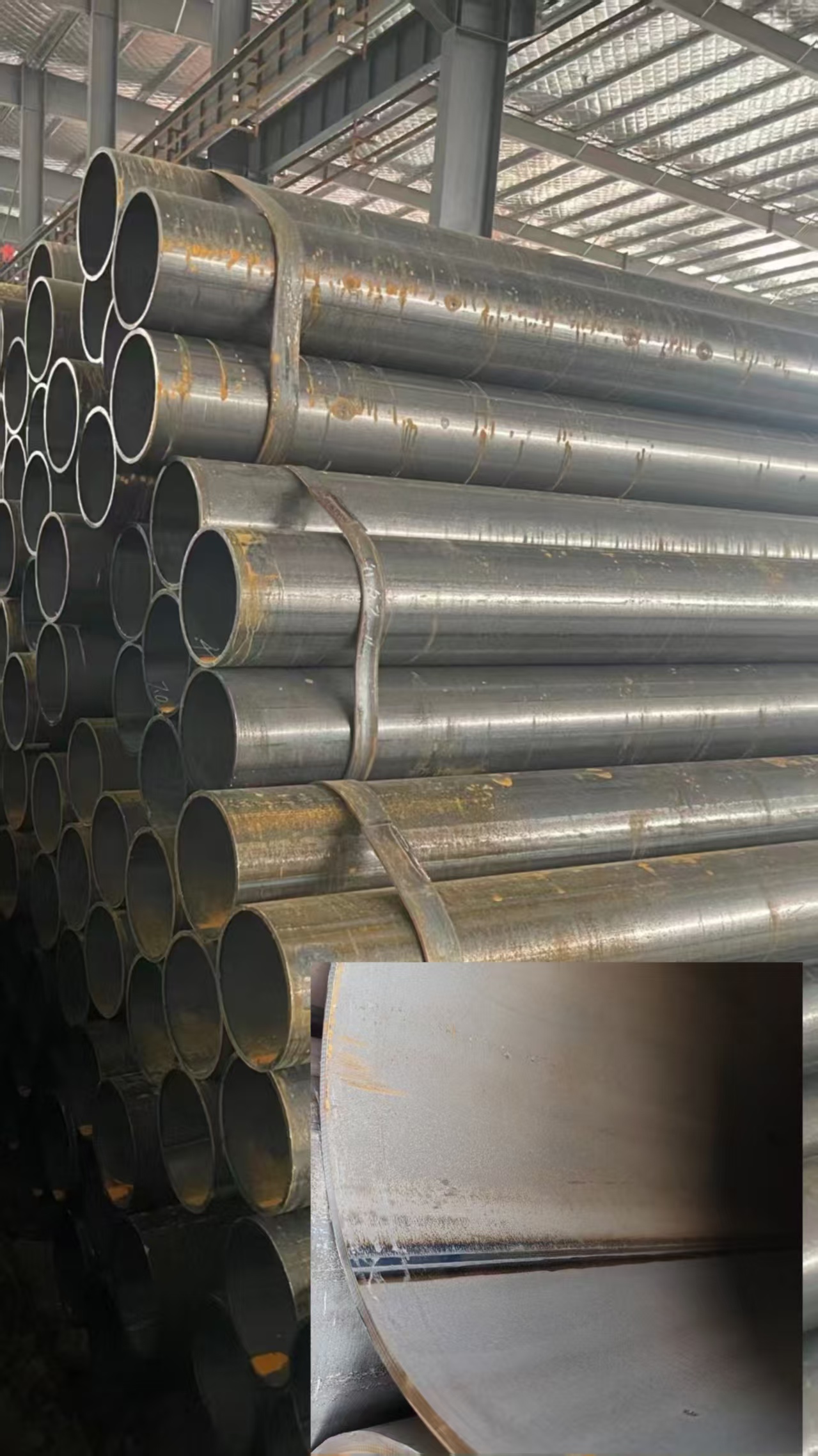 ERW Straight Welded Steel Pipe